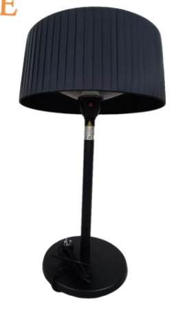 Waterproof table heater IP55